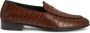 Giuseppe Zanotti Rudolph leren loafers Bruin - Thumbnail 1