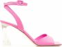 Giuseppe Zanotti Sandalen met doorzichtige hak Roze - Thumbnail 1