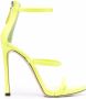 Giuseppe Zanotti Sandalen met open neus Geel - Thumbnail 1