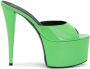 Giuseppe Zanotti Sandalen met plateauzool Groen - Thumbnail 1