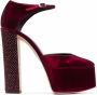 Giuseppe Zanotti Sandalen met plateauzool Rood - Thumbnail 1