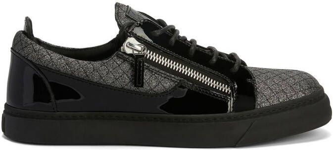 Giuseppe Zanotti Sneakers met vlakken Zwart