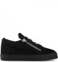 Giuseppe Zanotti Sneakers met zijrits Zwart - Thumbnail 1