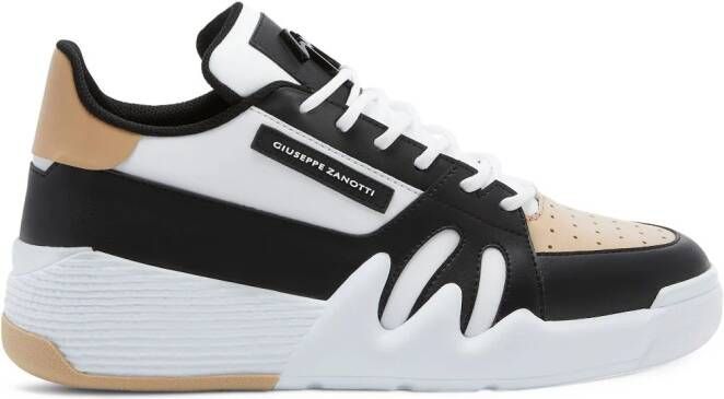 Giuseppe Zanotti Talon geperforeerde sneakers Zwart