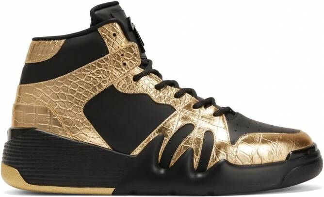 Giuseppe Zanotti Talon high-top sneakers Goud