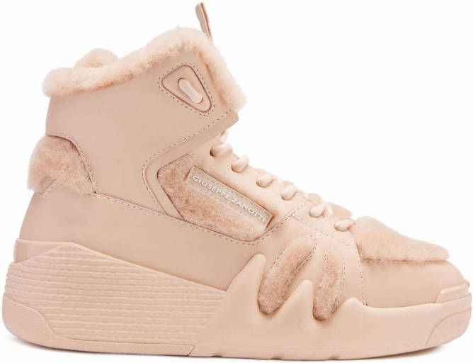 Giuseppe Zanotti Talon high-top sneakers Roze