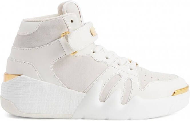 Giuseppe Zanotti Talon high-top sneakers Wit