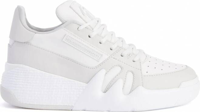 Giuseppe Zanotti Talon low-top sneakers Wit