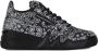 Giuseppe Zanotti Talon sneakers met paisley-print Zwart - Thumbnail 1