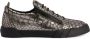 Giuseppe Zanotti The Shark 5.0 metallic sneakers Zwart - Thumbnail 1