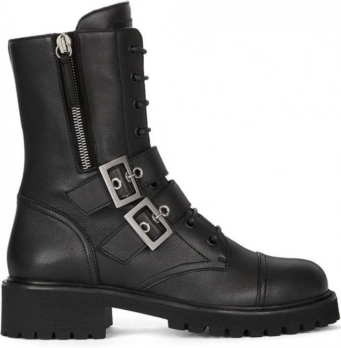 Giuseppe Zanotti Urban bikerlaarzen Zwart