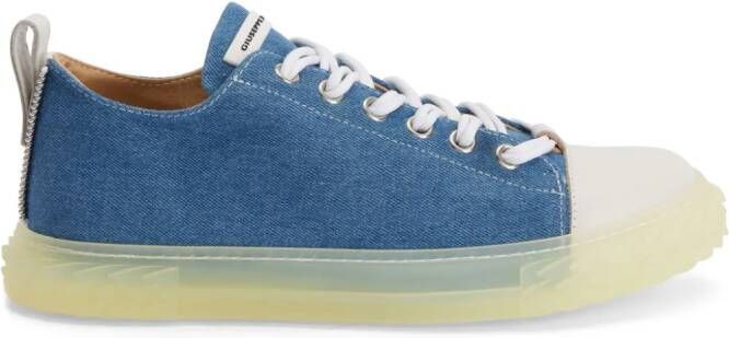 Giuseppe Zanotti Urchin denim sneakers Blauw