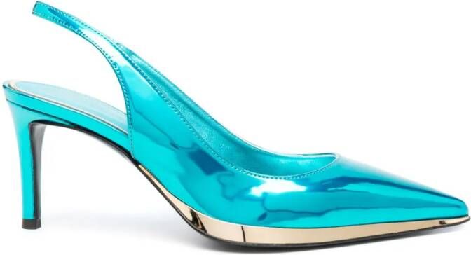 Giuseppe Zanotti Virgyn leren pumps Blauw