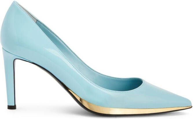 Giuseppe Zanotti Virgyn pumps met puntige neus Blauw