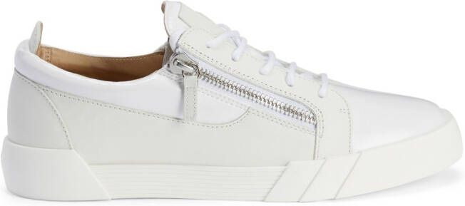 Giuseppe Zanotti Leren sneakers Wit