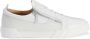 Giuseppe Zanotti Leren sneakers Wit - Thumbnail 1