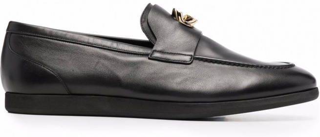 Givenchy G-chain leren loafers Zwart