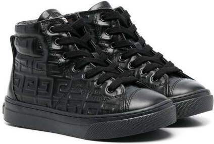 Givenchy Kids High-top sneakers Zwart