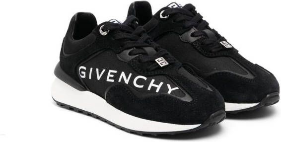 Givenchy Kids Sneakers met logoprint Zwart