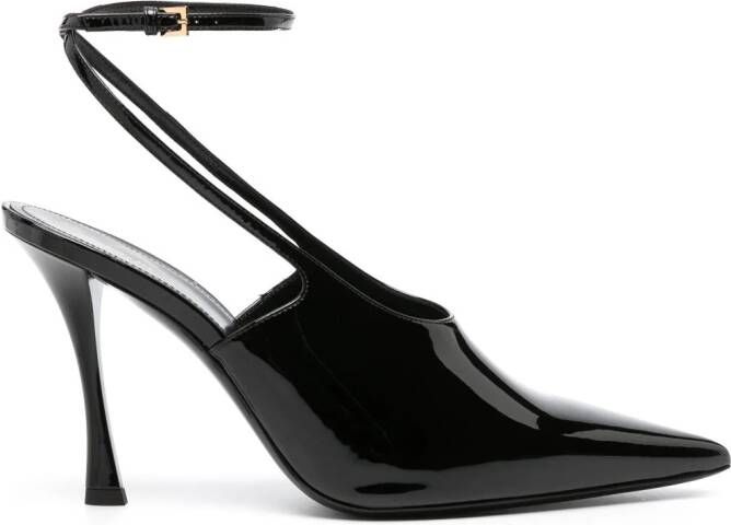 Givenchy Lakleren slingbacks pumps Zwart