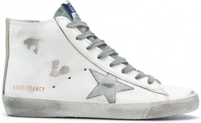 Golden Goose Francy high-top sneakers Wit