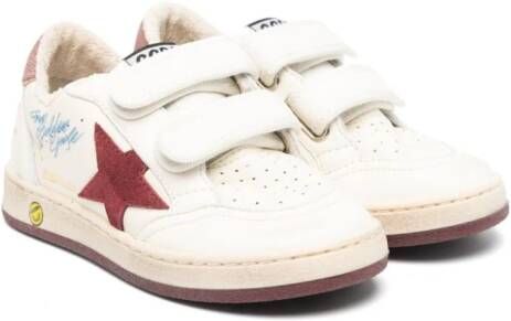 Golden Goose Kids Ball Star sneakers Beige