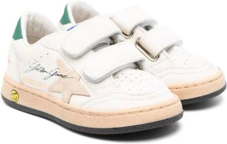 Golden Goose Kids Ball Star sneakers Wit