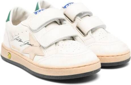 Golden Goose Kids Ball Star sneakers Wit