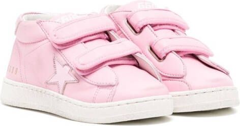 Golden Goose Kids June leren sneakers Roze