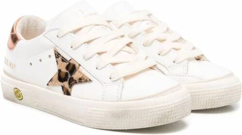 Golden Goose Kids May low-top sneakers Wit