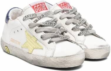 Golden Goose Kids Sneakers met logoprint Wit