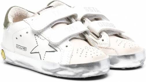 Golden Goose Kids Sstar sneakers met klittenband Wit