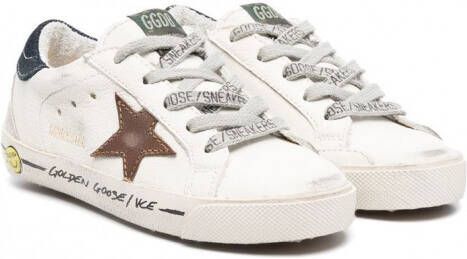 Golden Goose Kids Super-Star low-top sneakers Beige