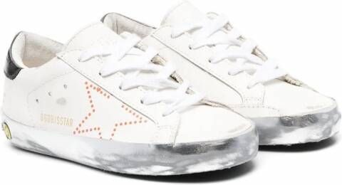 Golden Goose Kids Super-Star low-top sneakers Wit