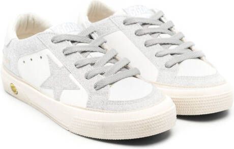 Golden Goose Kids Super-Star low-top sneakers Wit