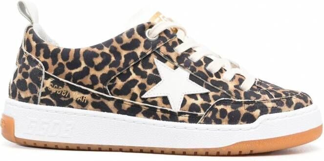 Golden Goose Leren sneakers Bruin