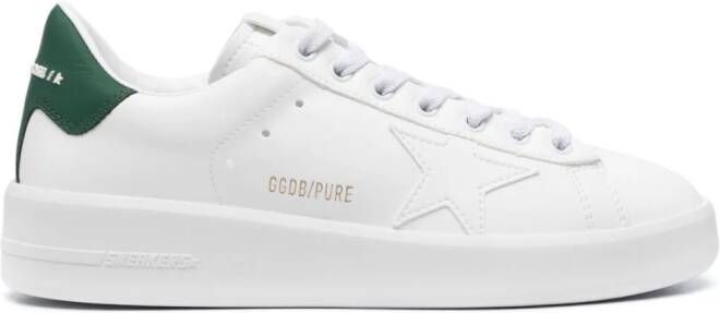 Golden Goose Sneakers met logoprint Wit