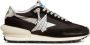 Golden Goose Low-Top Sneakers baskets running a empiecements in zwart - Thumbnail 2