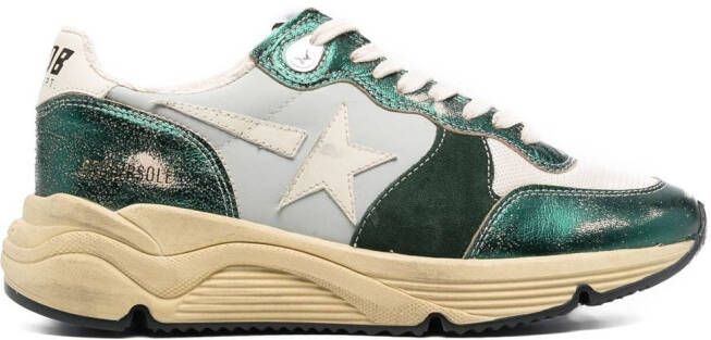 Golden Goose Metallic sneakers Groen