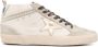 Golden Goose Mid Star sneakers met kristallen Beige - Thumbnail 1