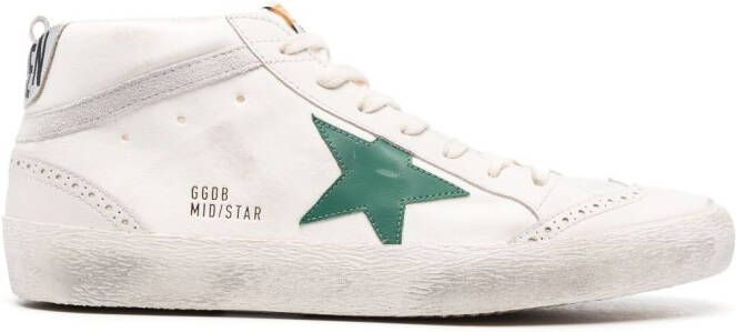 Golden Goose Star leren sneakers Wit