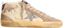 Golden Goose Midstar sneakers met vlakken Beige - Thumbnail 1