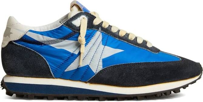 Golden Goose Marathon sneakers met vlakken Zwart