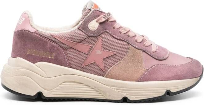 Golden Goose Running Sole low-top sneakers Roze