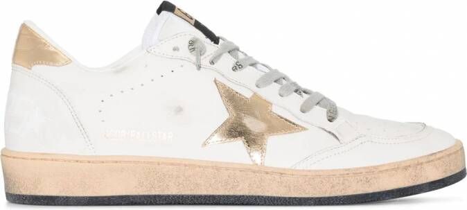 Golden Goose Ball Star high-top sneakers Wit