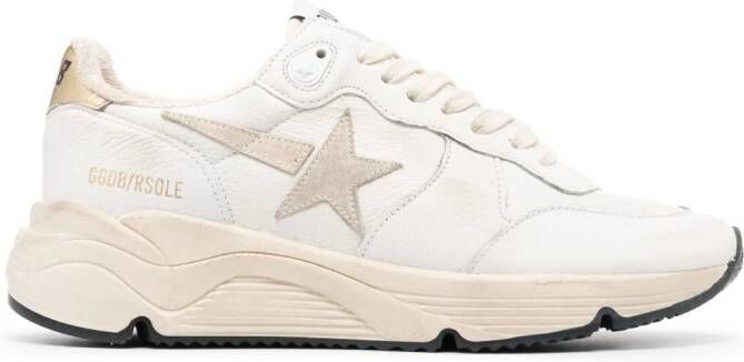 Golden Goose Sneakers met logoprint Wit