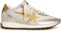 Golden Goose Sneakers met sterrenprint Zilver - Thumbnail 1