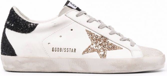 Golden Goose Sneakers met sterpatch Wit