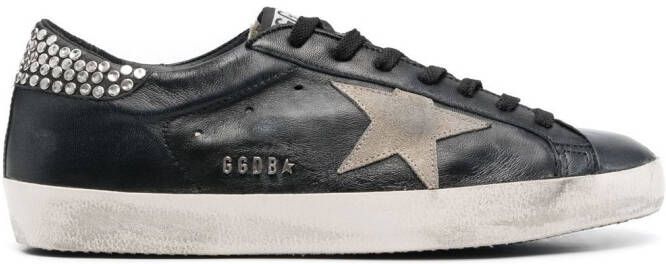 Golden Goose Sneakers met sterpatch Zwart