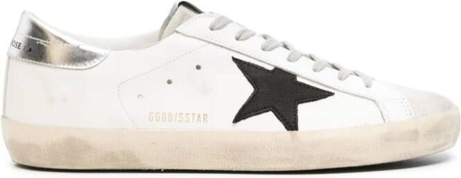 Golden Goose Super Star leren sneakers Wit